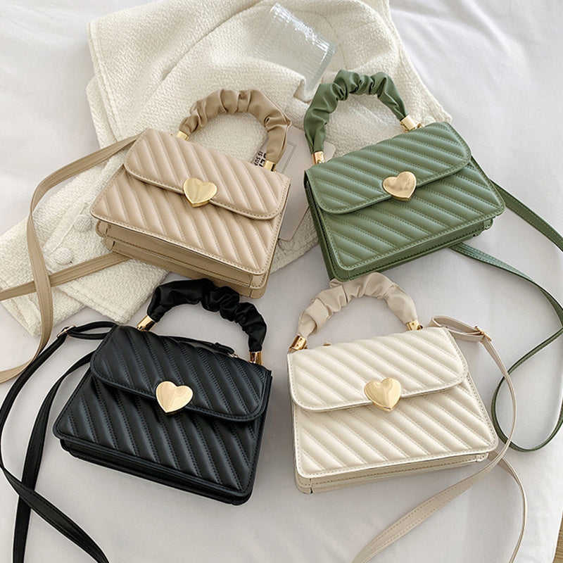 Sac Tendance avec Détail Cœur Doré