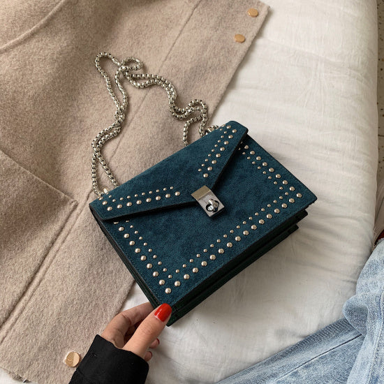 Sac Bandoulière Clouté Moderne