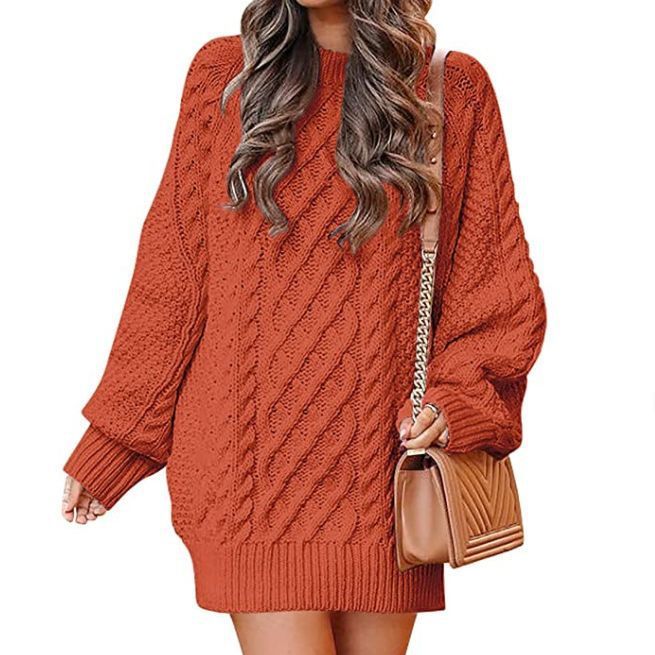 Pull Oversize Torsadé Moderne