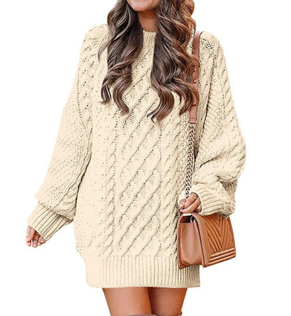 Pull Oversize Torsadé Moderne