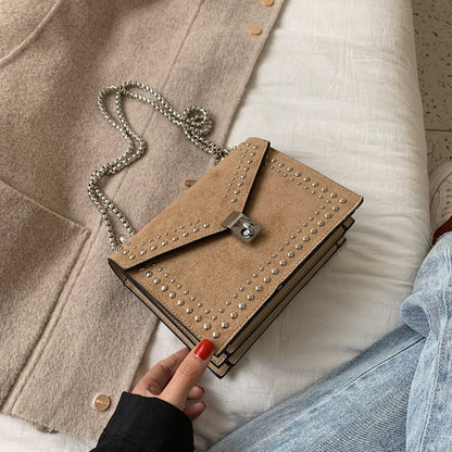 Sac Bandoulière Clouté Moderne