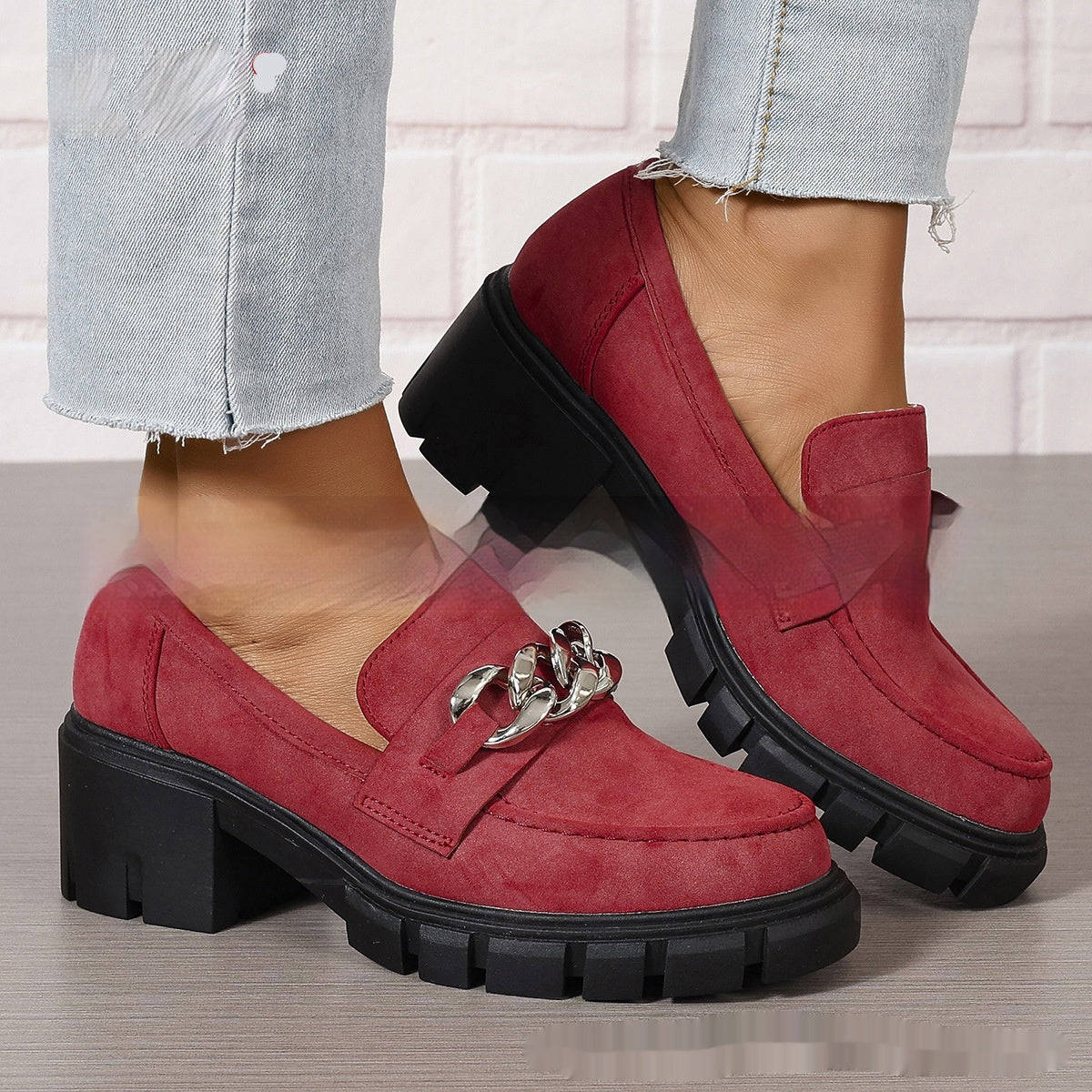Chaussures à Chaîne Élégantes