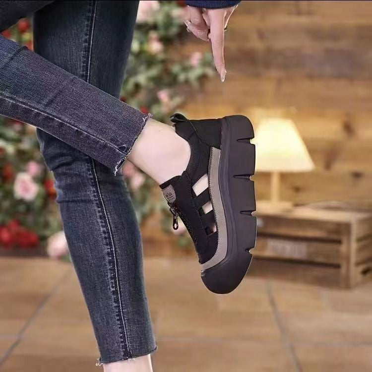 Chaussures Plateforme  à Coupe Aérée