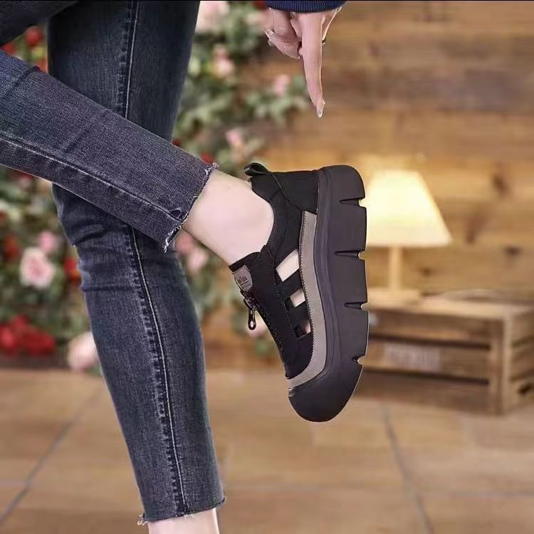 Chaussures Plateforme  à Coupe Aérée
