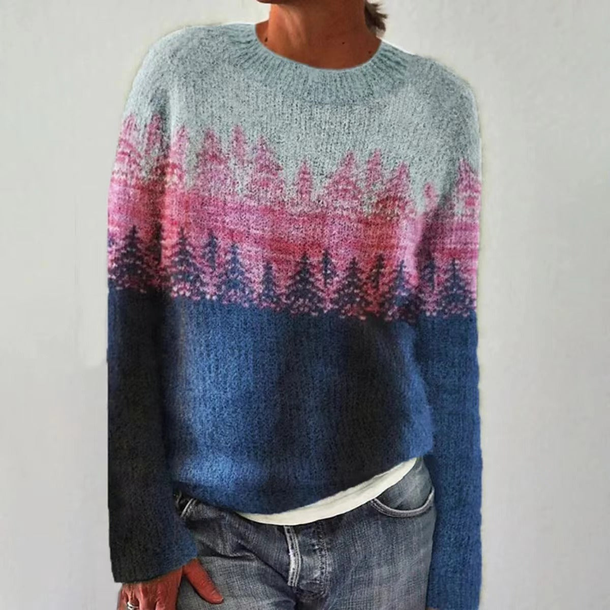 Pull-Over Élégant à Silhouette Flatteuse