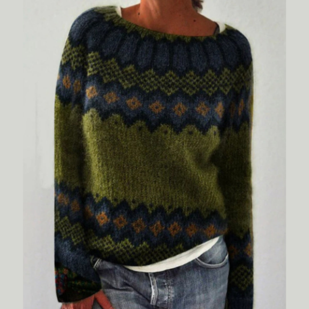 Pull-Over Élégant à Silhouette Flatteuse