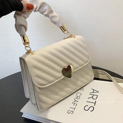 Sac Tendance avec Détail Cœur Doré