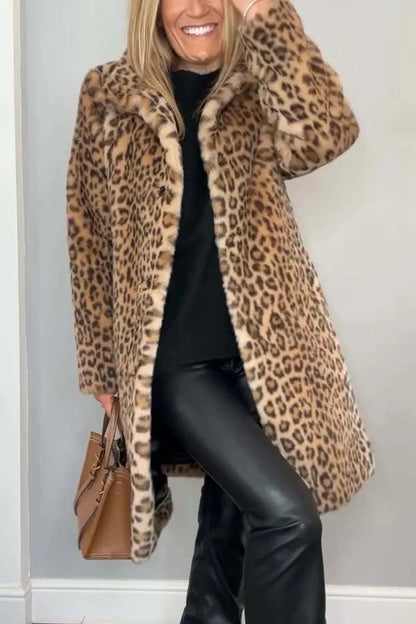 Manteau Léopard
