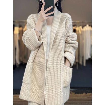 Manteau Long Décontracté et Élégant