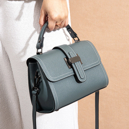 Sac porté travers en cuir véritable