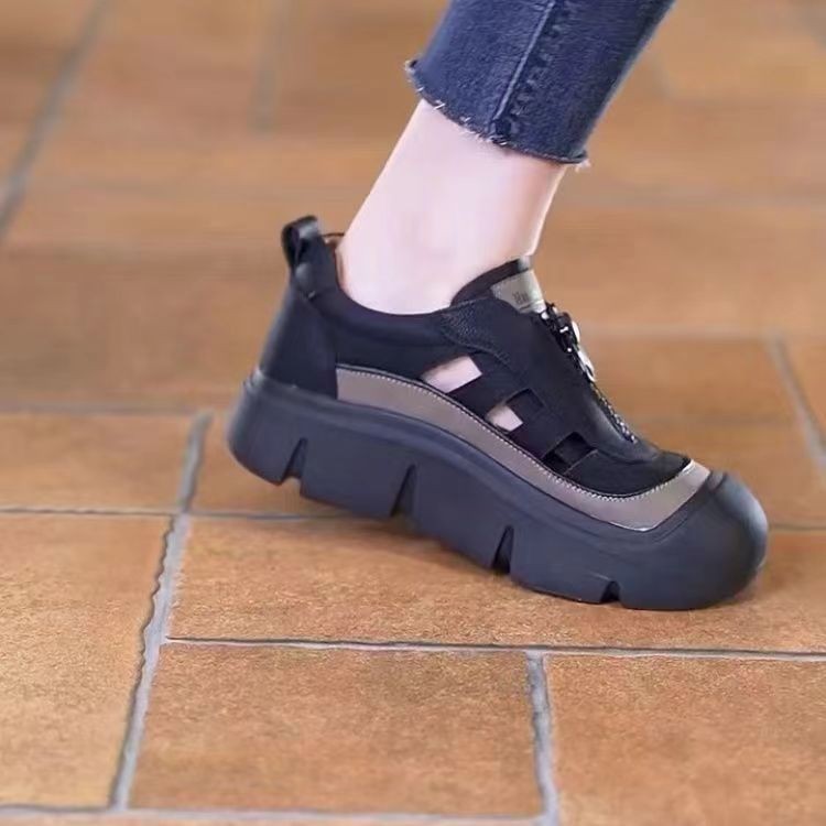 Chaussures Plateforme  à Coupe Aérée