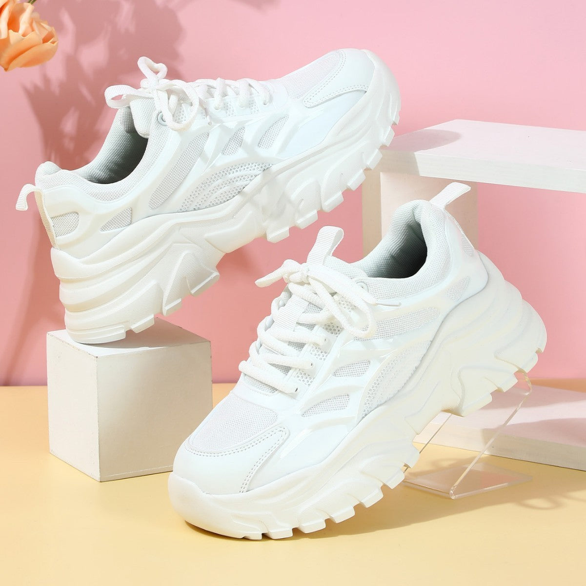 neakers outdoor amorti épais