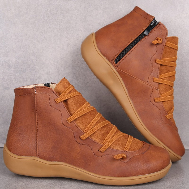 Bottines Montantes Wild – Style Casual & Chic