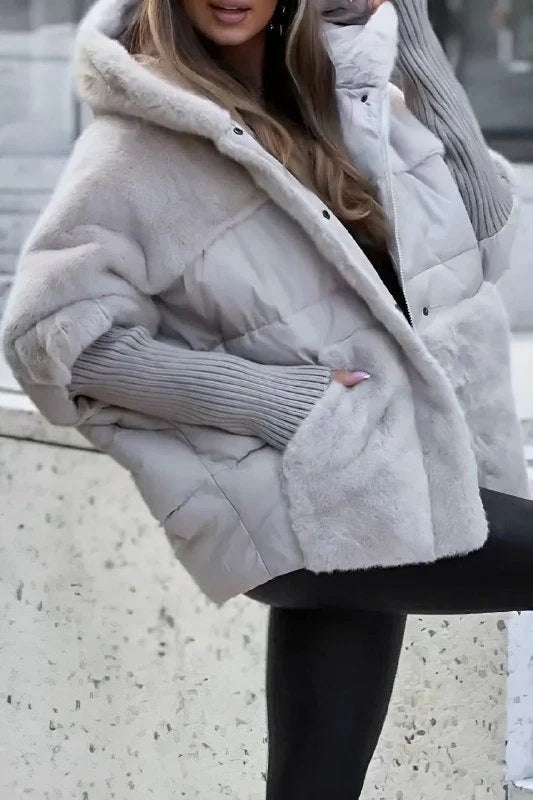 Veste Chic en Fausse Fourrure